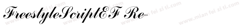 FreestyleScriptEF Re字体转换